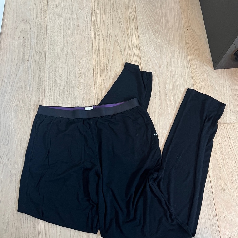 MeUndies Women's Black Lounge Pants | Size Medium